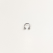 Stainless Steel Horseshoe Hoop - 9mm