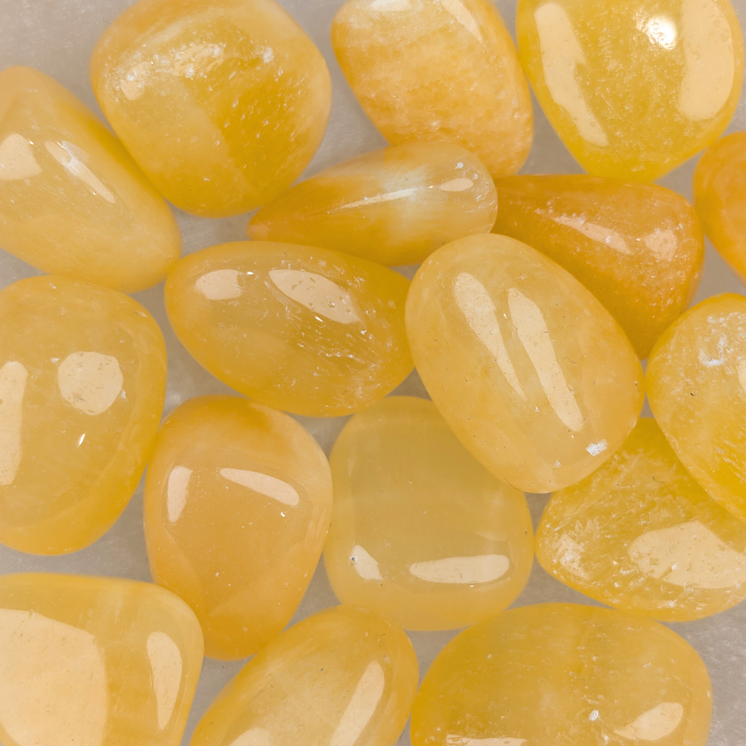 Calcite - Orange Tumble