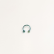 Stainless Steel Horseshoe Hoop - 11mm