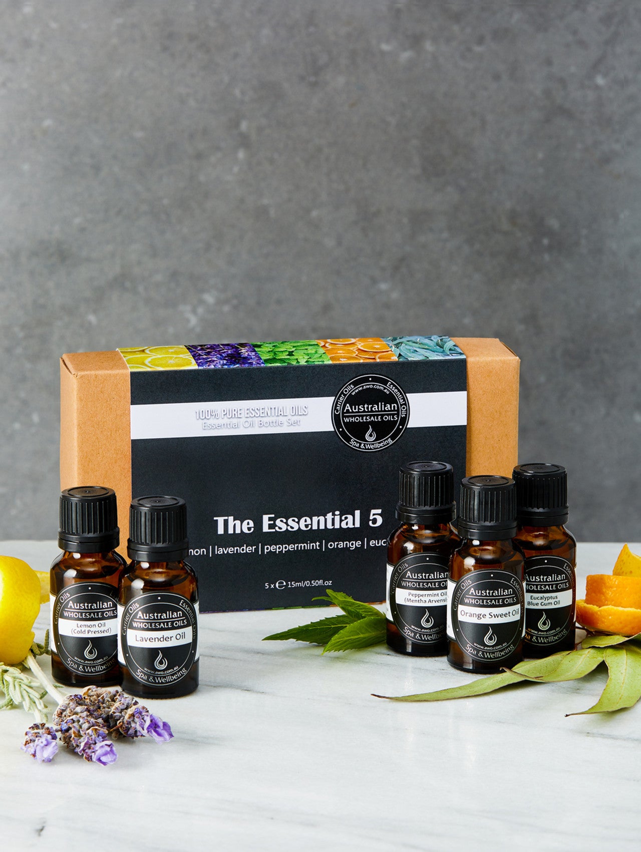 The Essential 5 - Essential Oil Pack