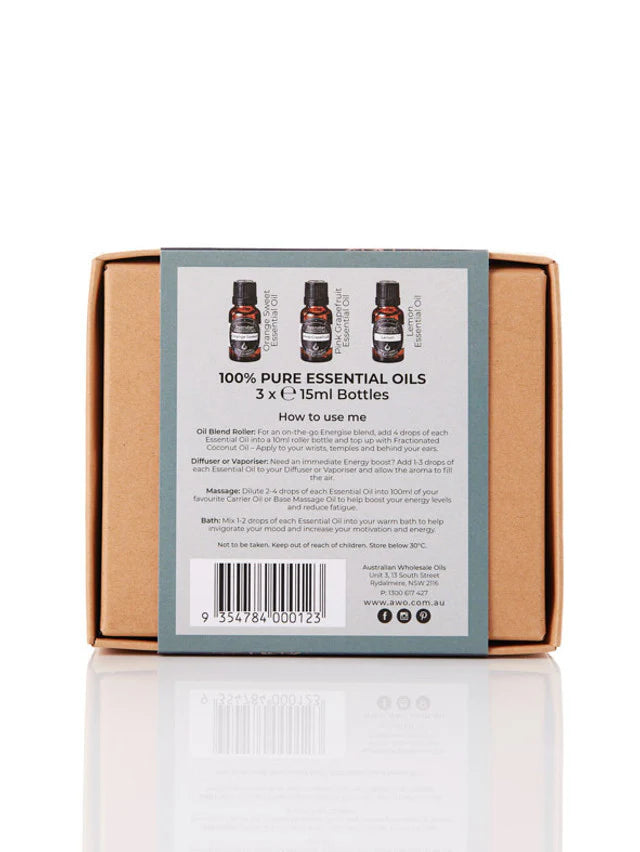 Energise - Essential Oil Pack