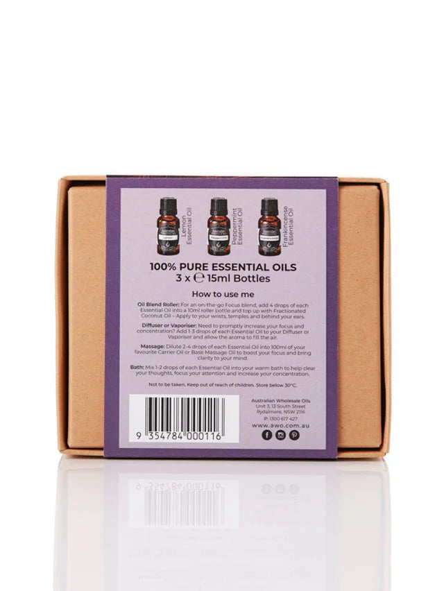 Focus - Essential Oil Pack