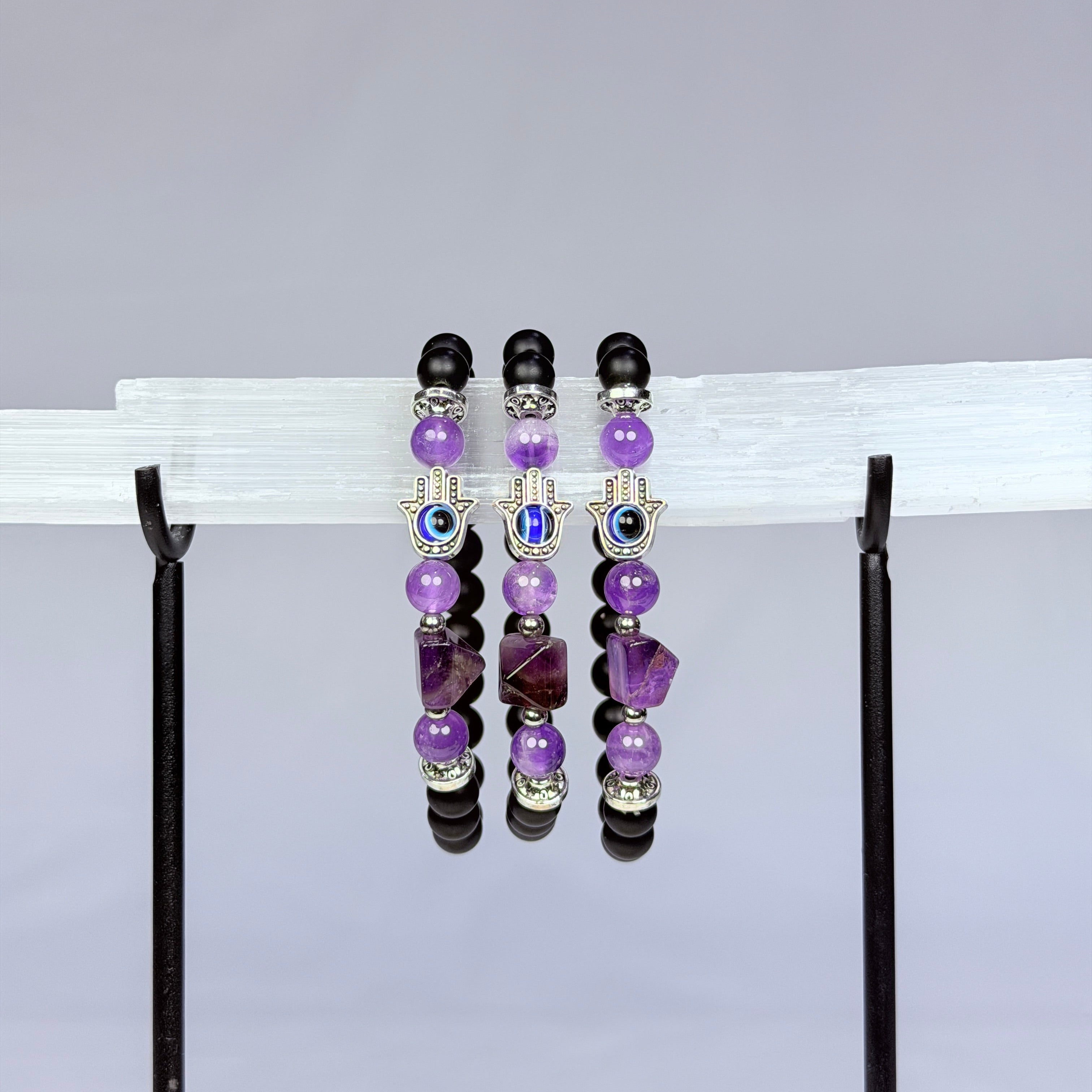 Hamsa Crystal Bracelet