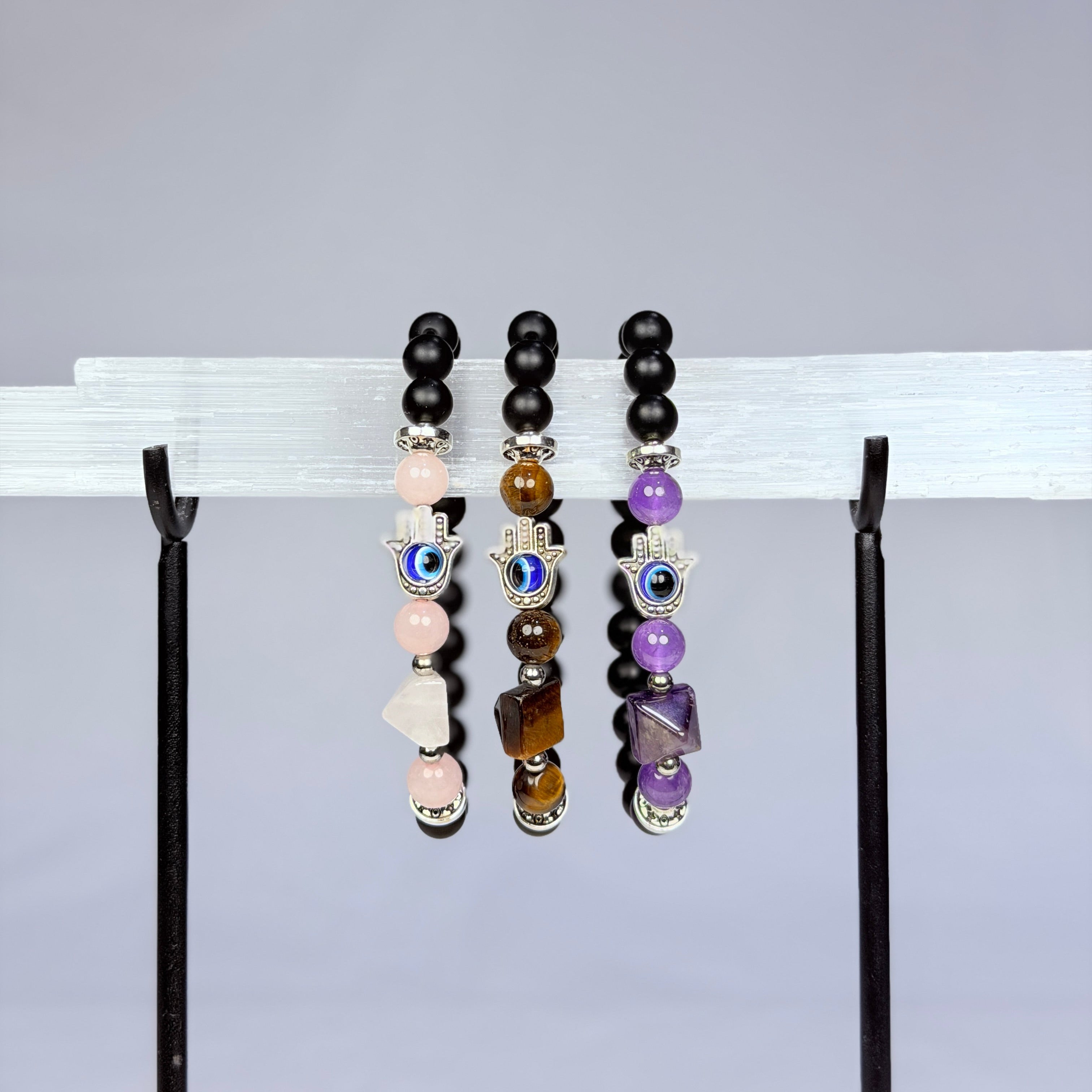 Hamsa Crystal Bracelet