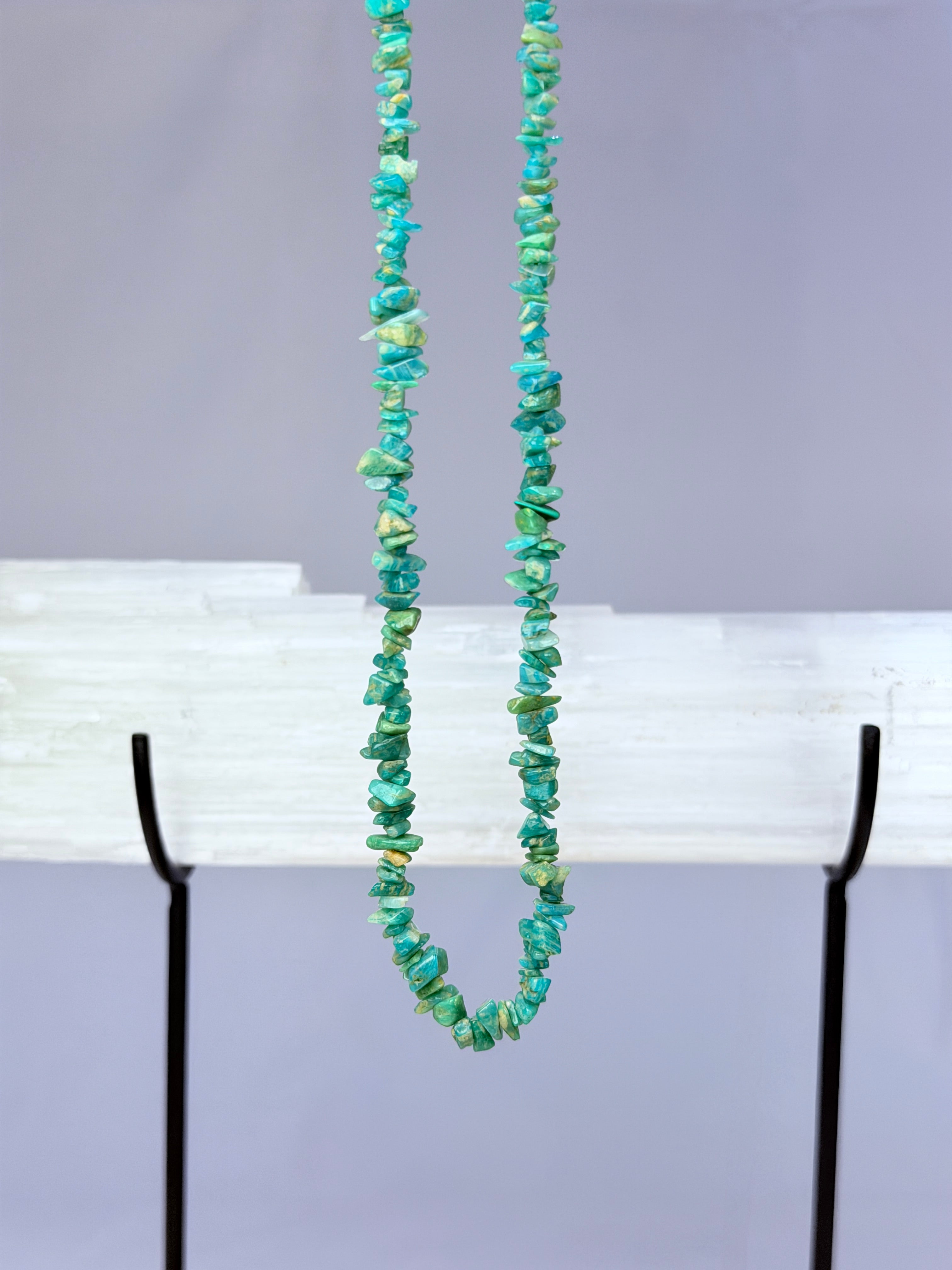 Crystal Chip Necklace 45cm