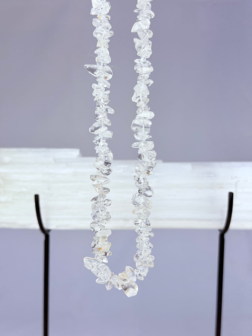Crystal Chip Necklace 45cm