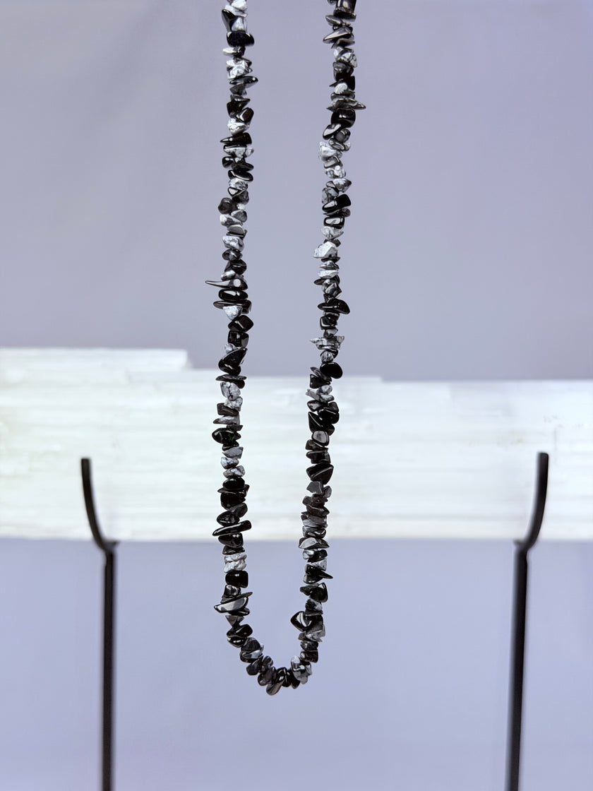 Crystal Chip Necklace 45cm