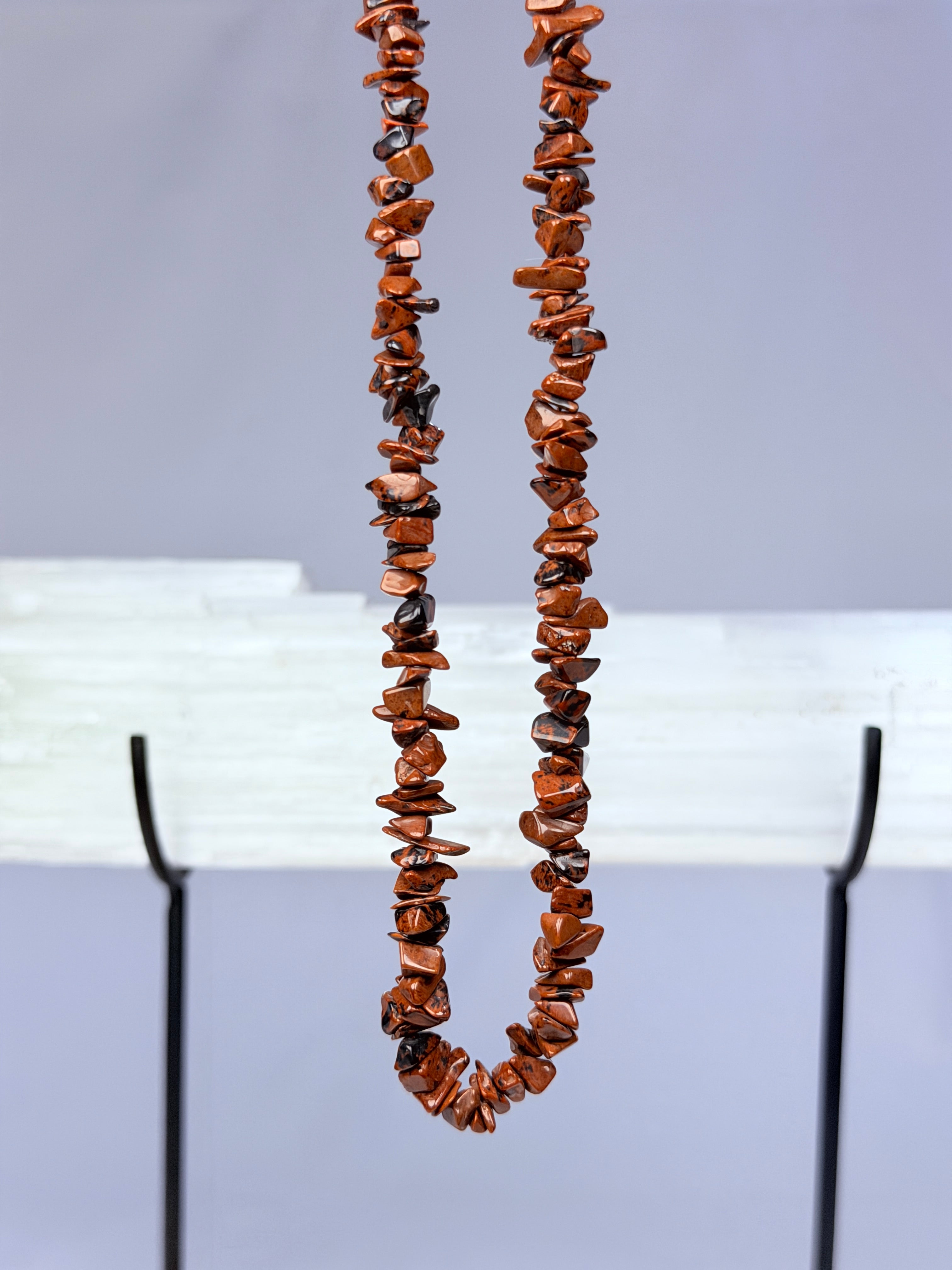 Crystal Chip Necklace 45cm