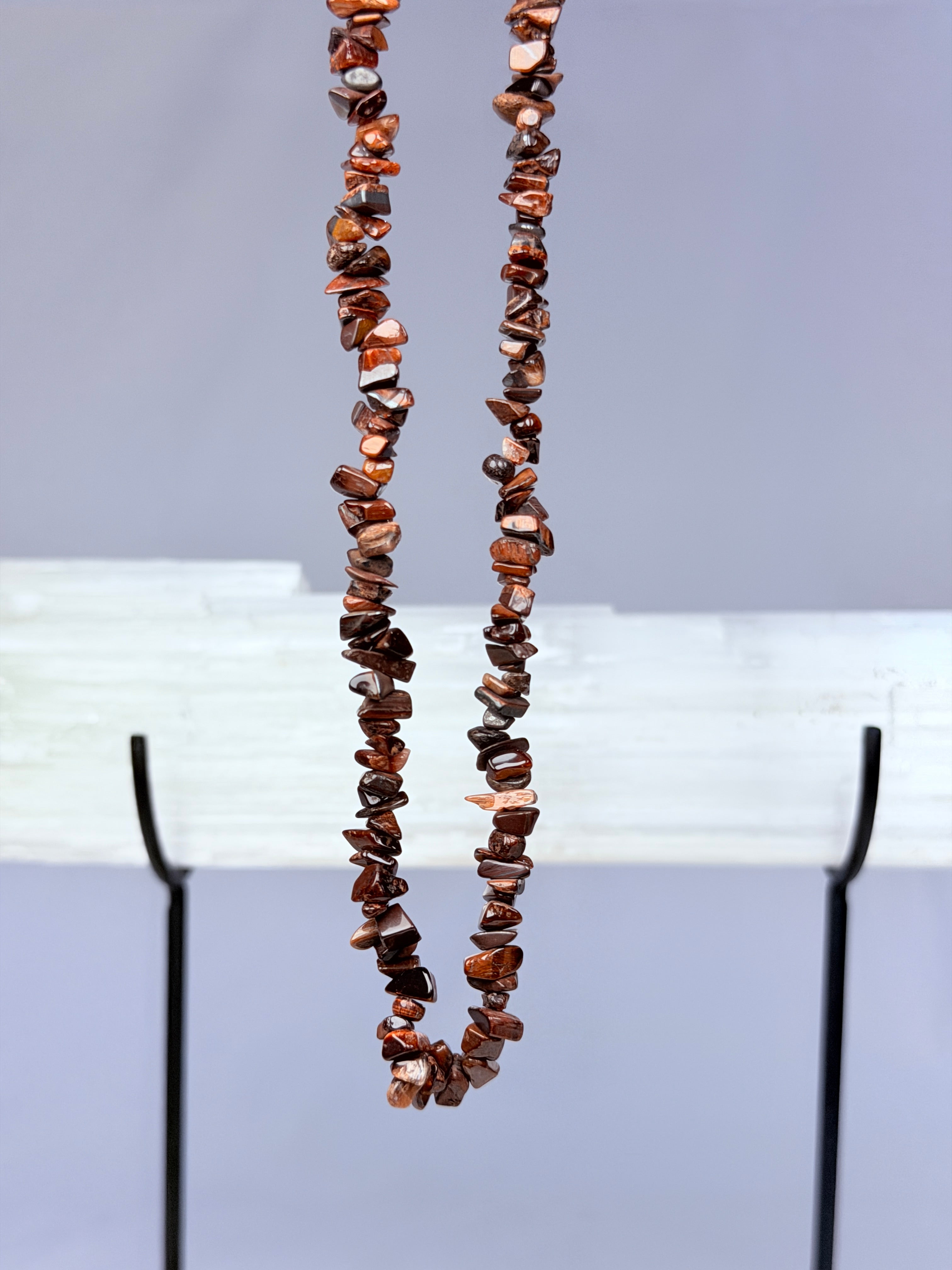 Crystal Chip Necklace 45cm