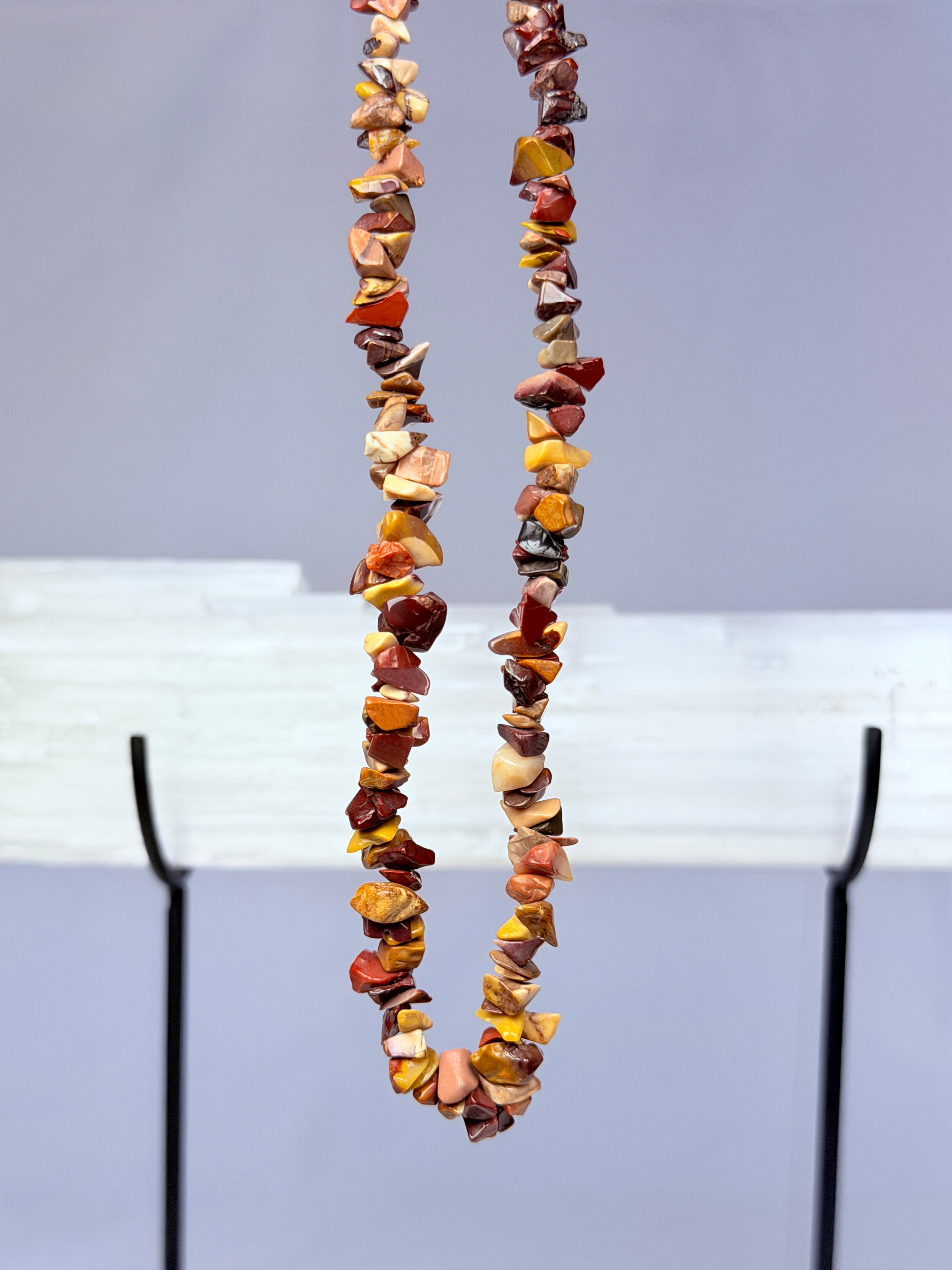 Crystal Chip Necklace 45cm