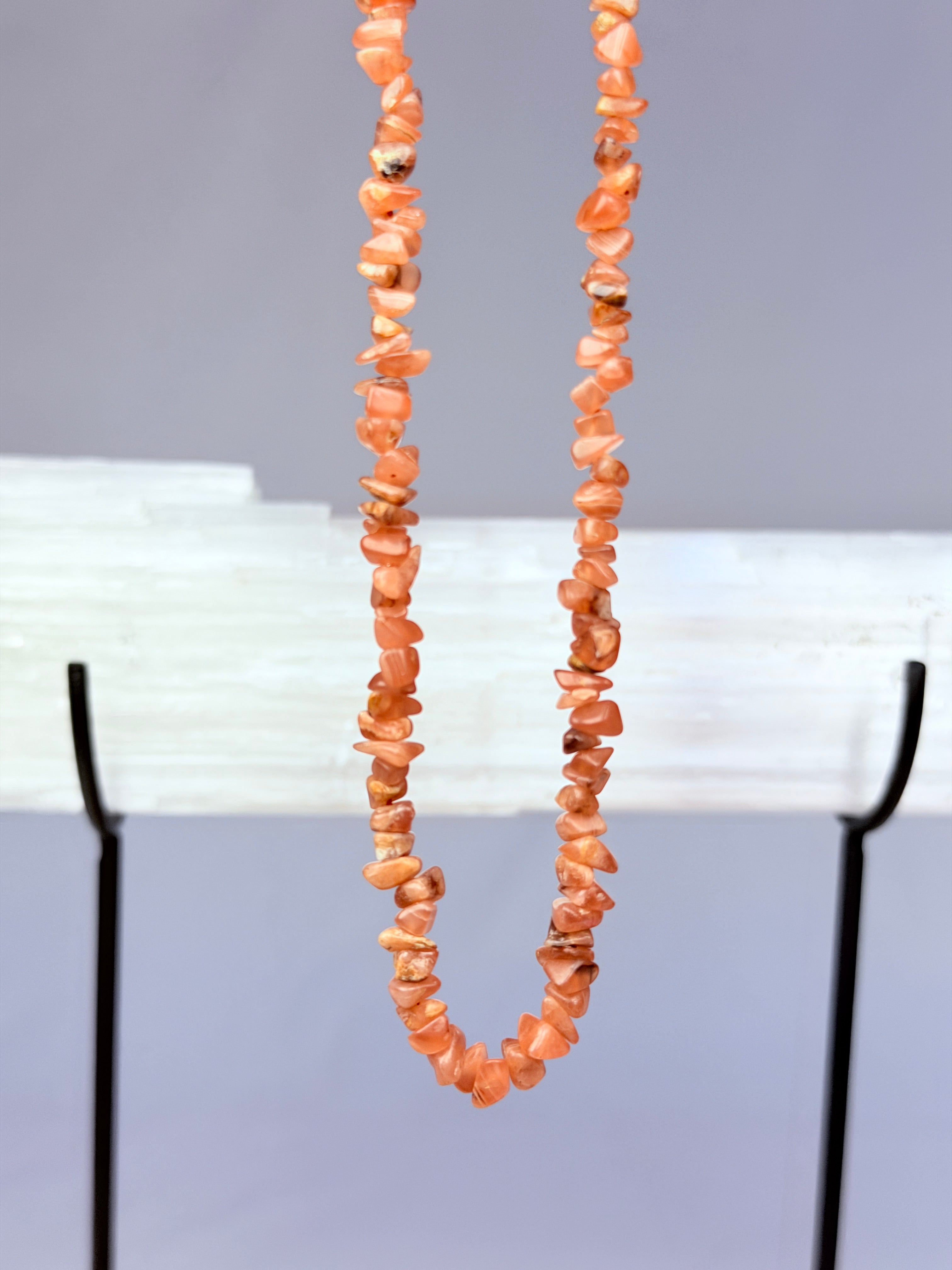 Crystal Chip Necklace 45cm