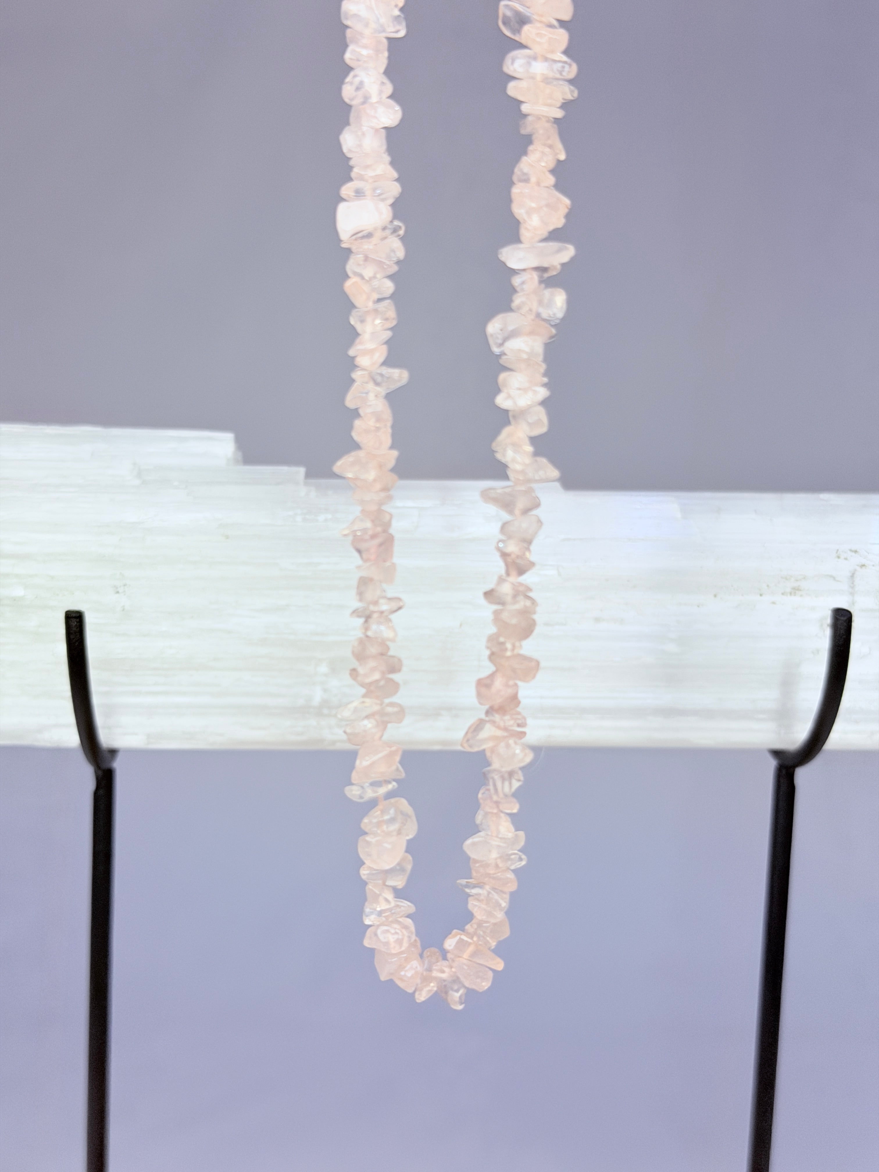 Crystal Chip Necklace 45cm