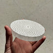 Selenite Flower of Life Plate