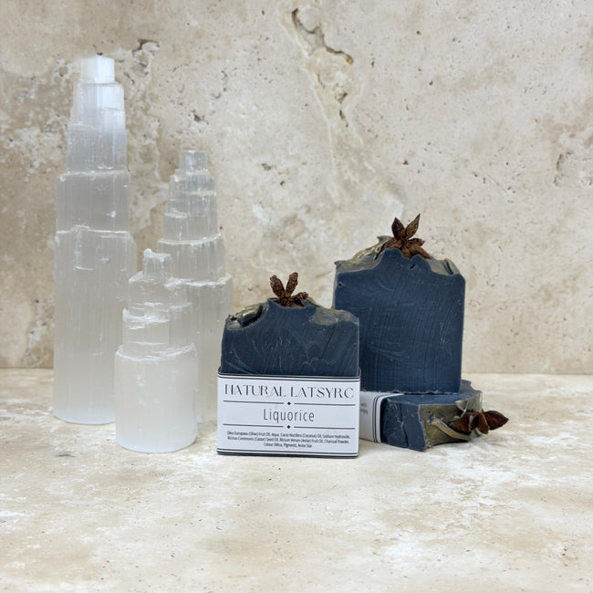 Liquorice Cold Process Soap