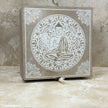 Wooden Buddha Mandala Storage Chest