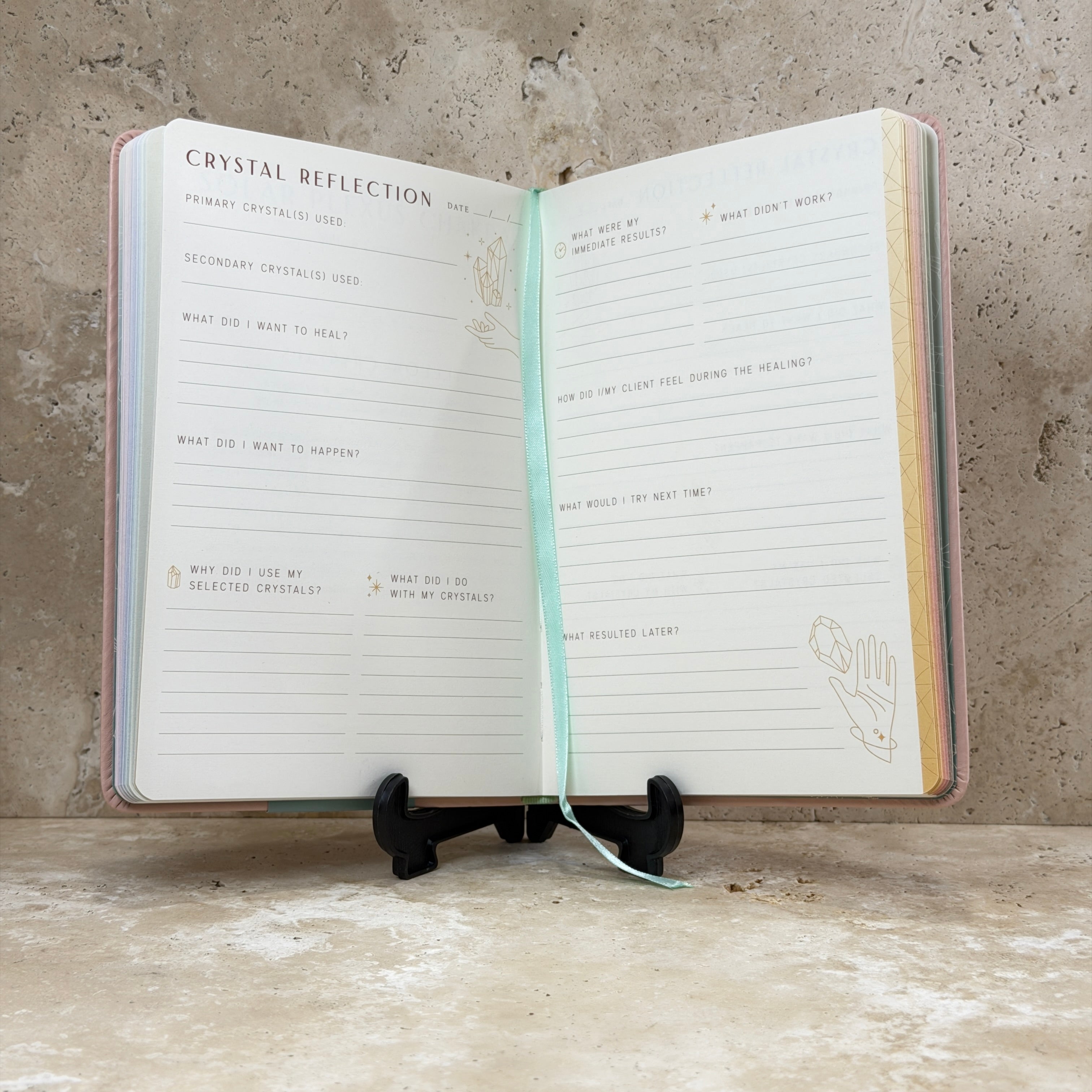 Crystal Healing Reflection Journal