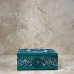 Tarot Card Storage Box – Teal Om Mandala