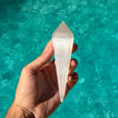 Double Terminated Selenite Point