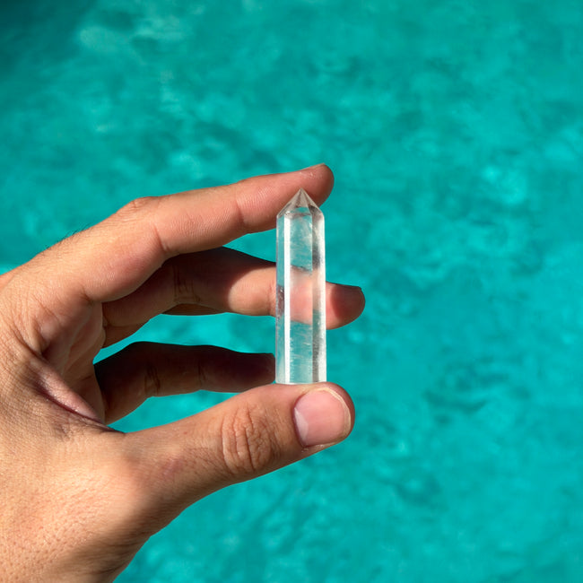 Clear Quartz Tower