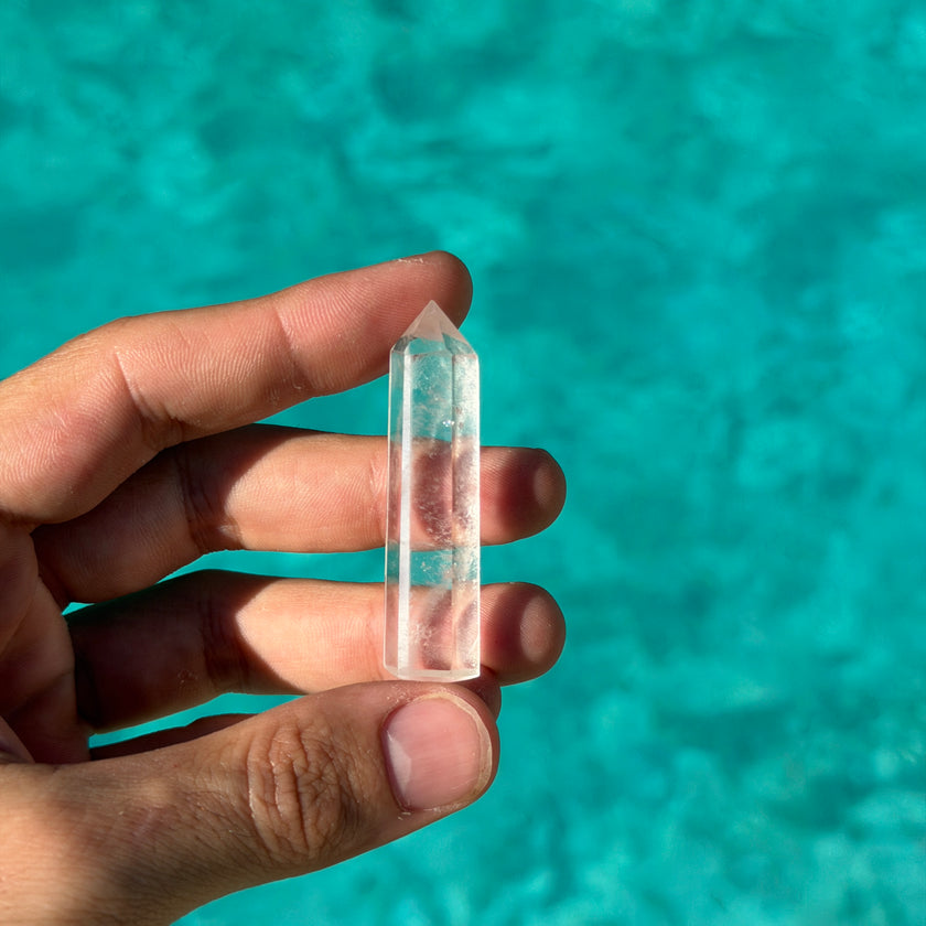 Clear Quartz Tower