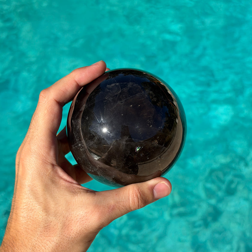 Smoky Quartz Sphere