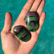 Ruby In Zoisite Palm Stone