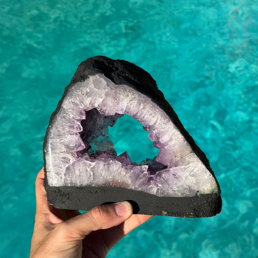 Baby Amethyst Window Cave