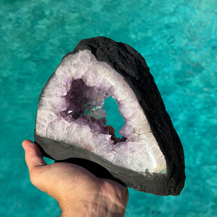 Baby Amethyst Window Cave