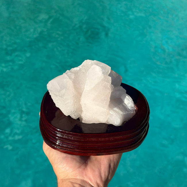 Mangano Calcite Bladed Cluster Specimen