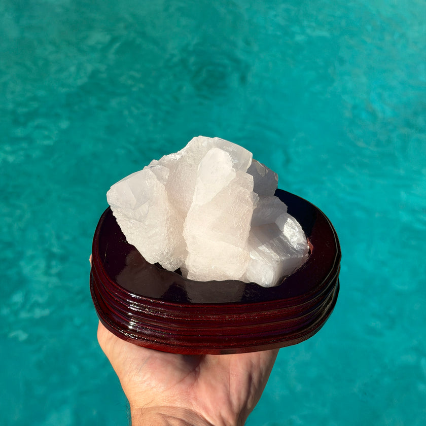 Mangano Calcite Bladed Cluster Specimen