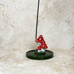 Ceramic Mushroom Incense Burner