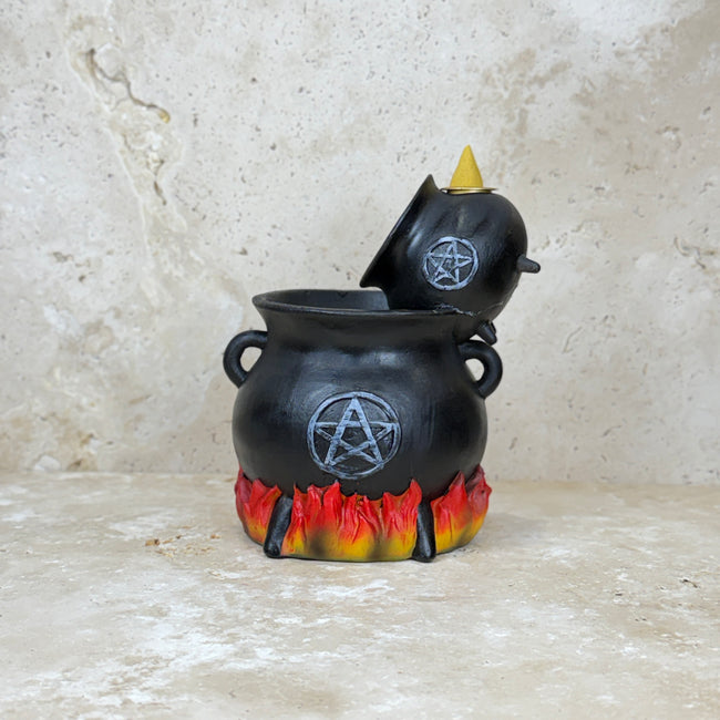 Cauldron Backflow Incense Burner