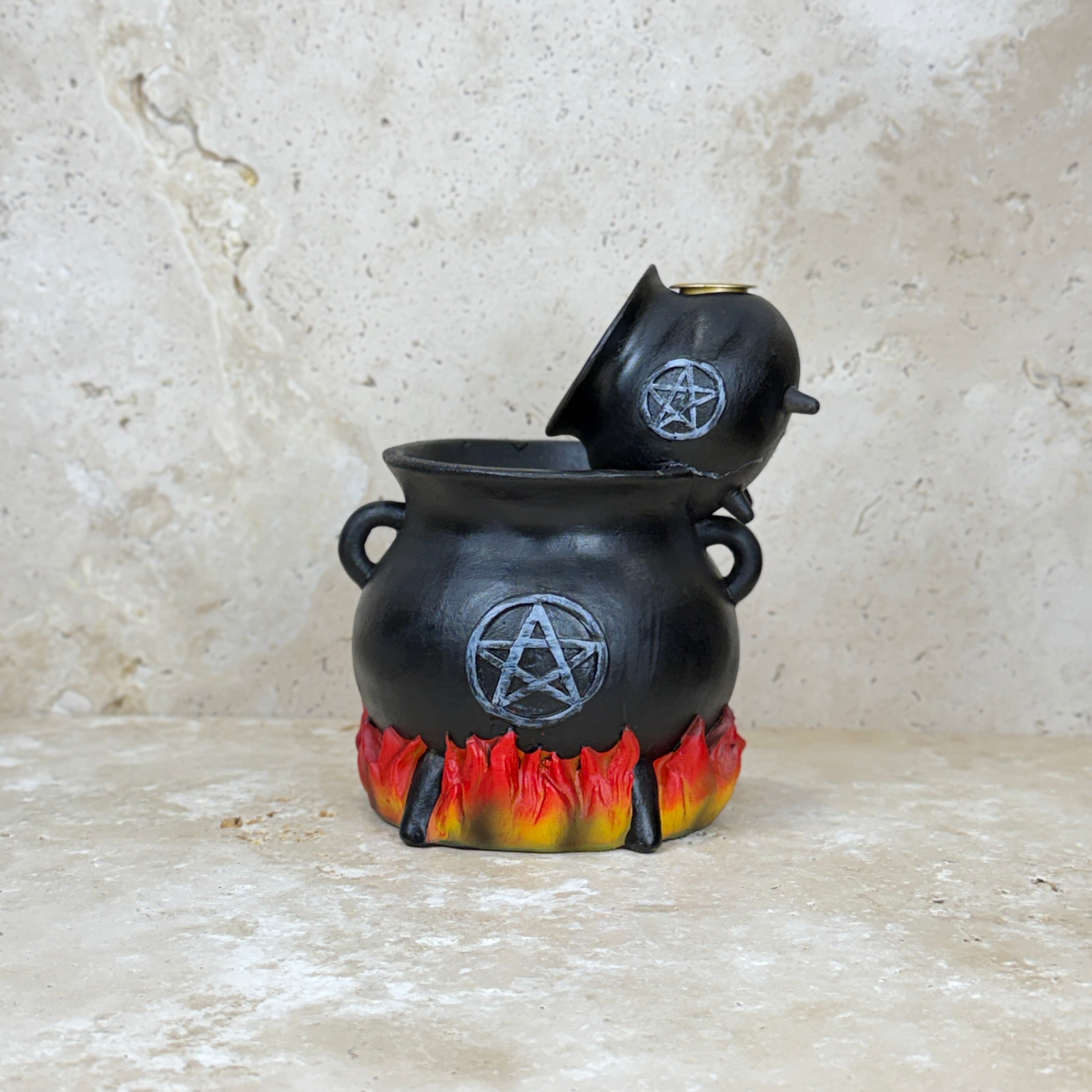 Cauldron Backflow Incense Burner