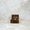Small Wooden Chest Incense Cone Burner