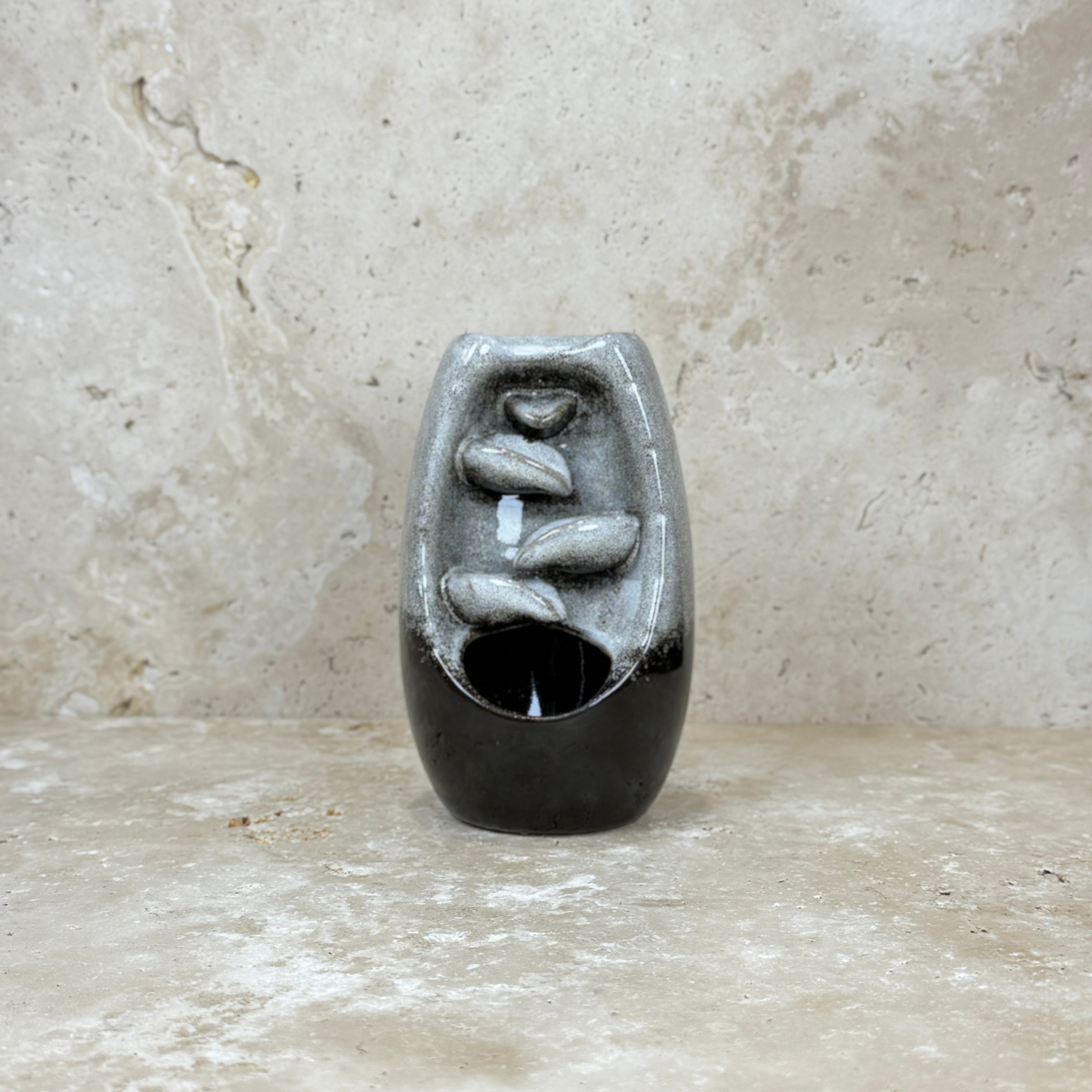 White Incense Waterfall Tower Backflow Burner