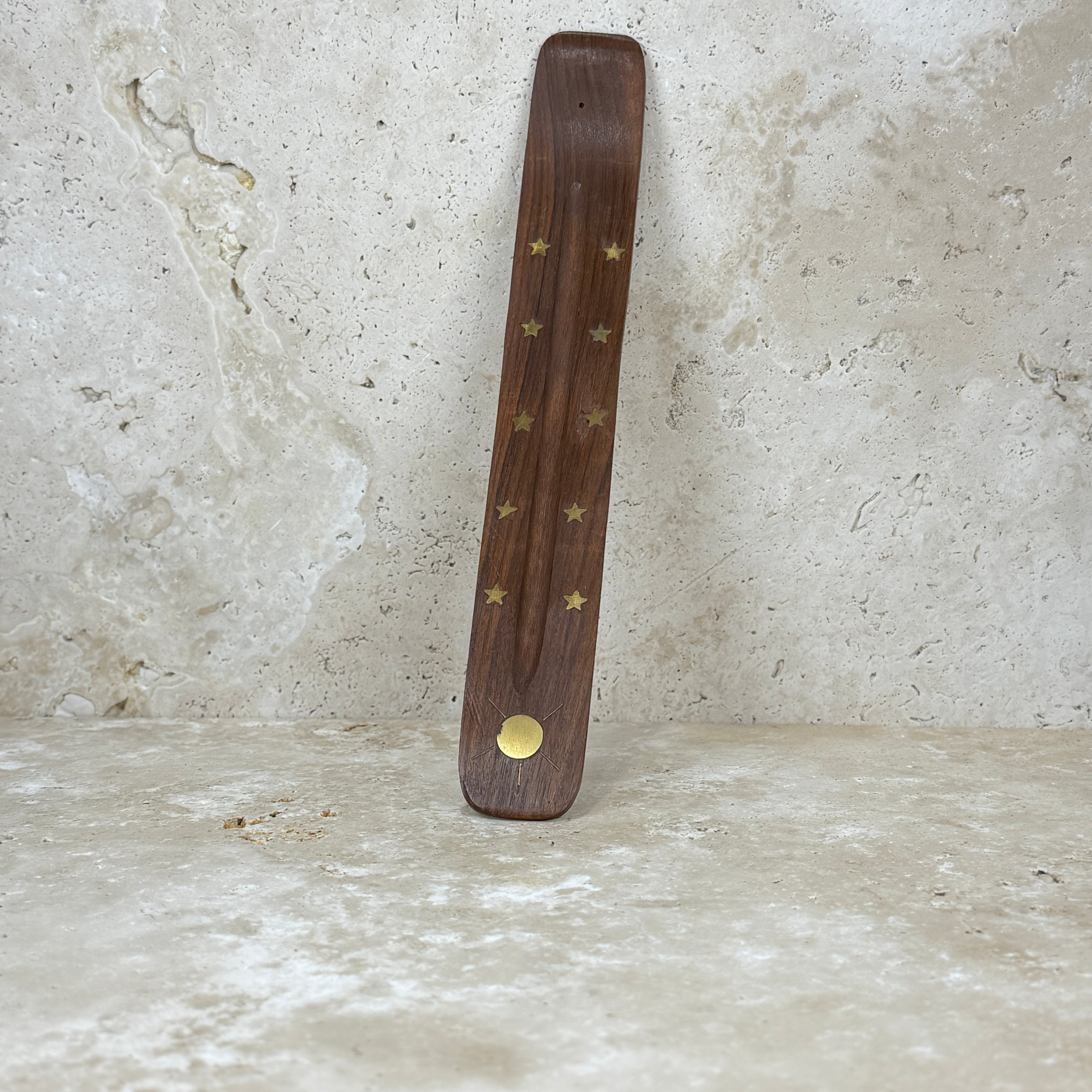 Wooden Incense Flat Stand