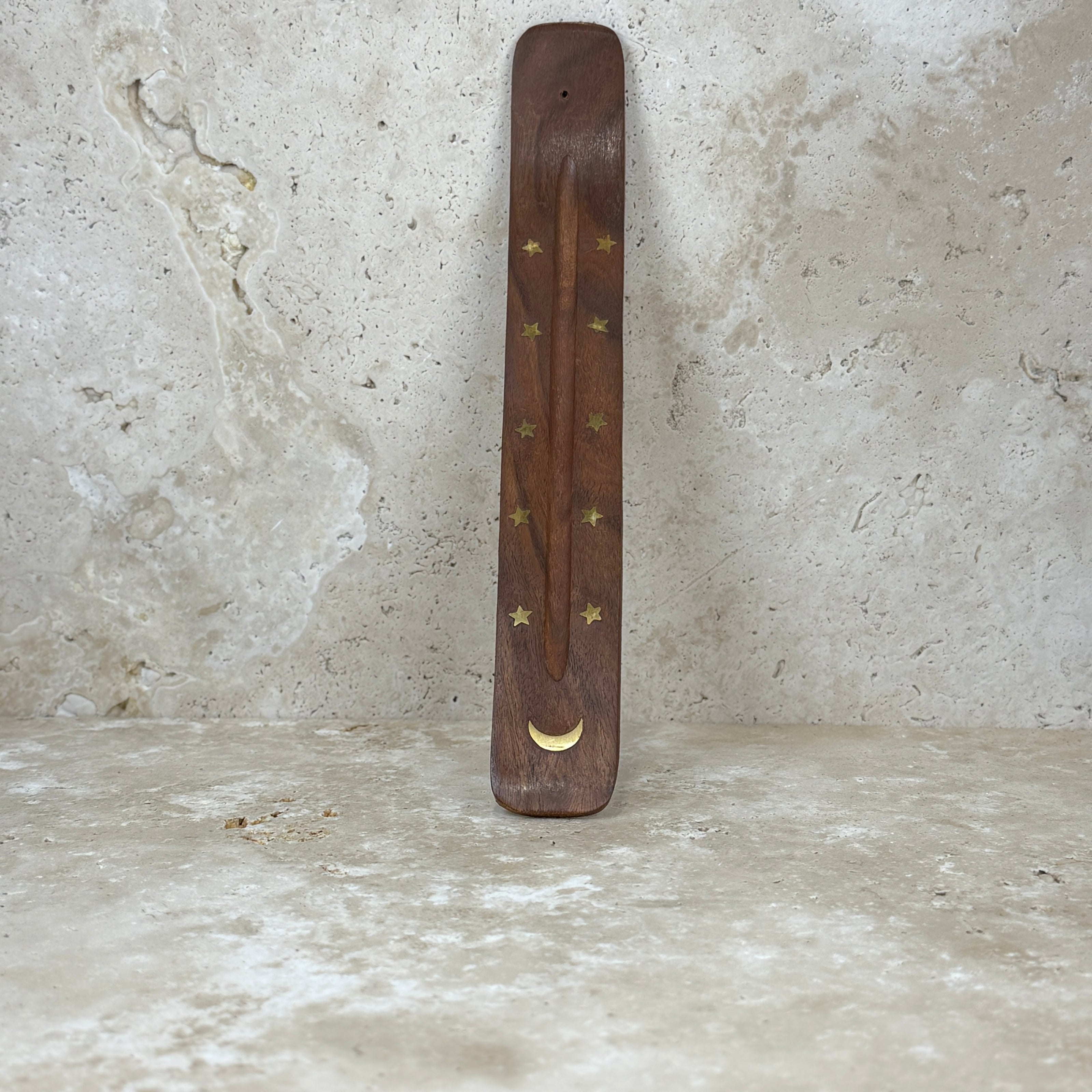 Wooden Incense Flat Stand