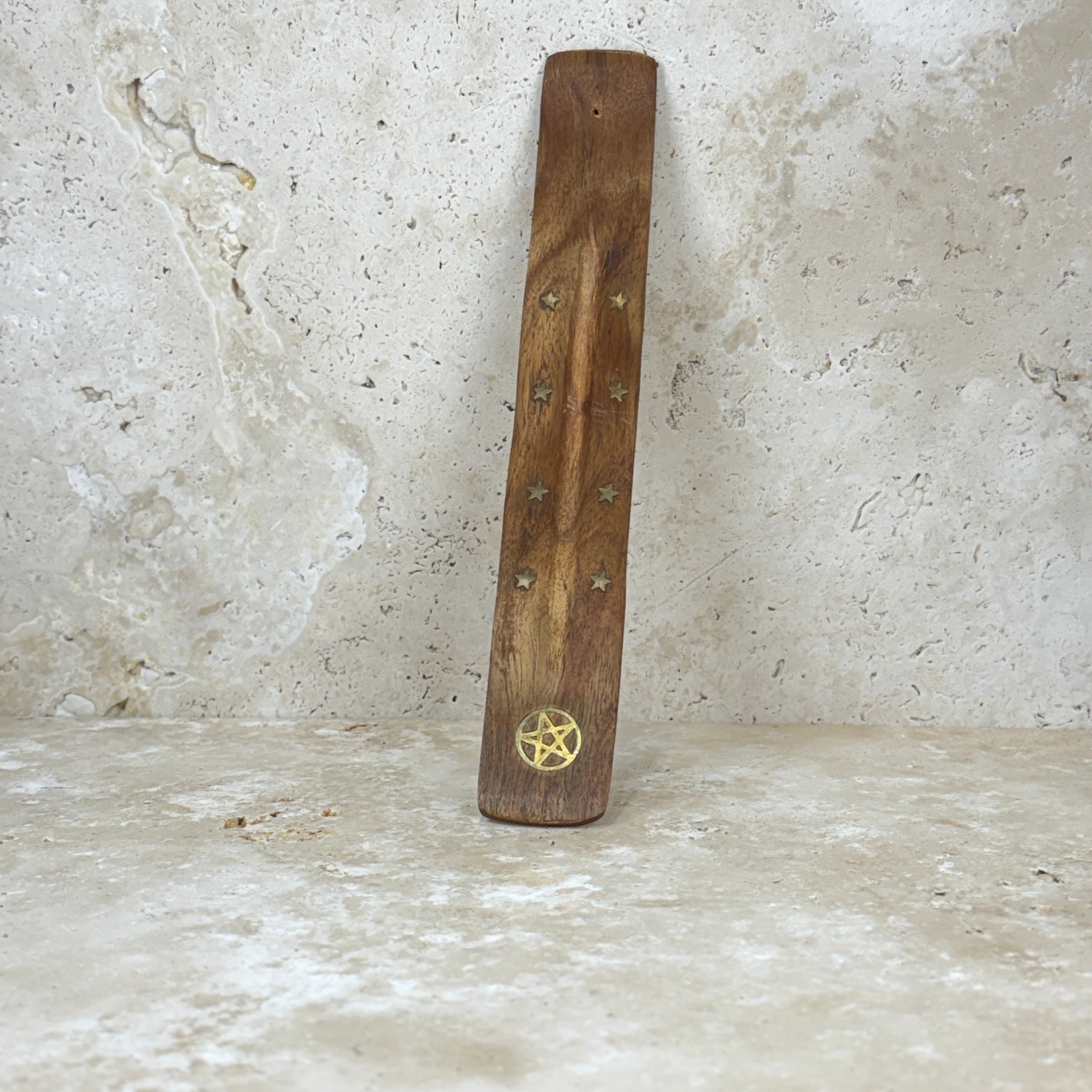 Wooden Incense Flat Stand