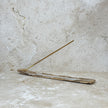 White Wash Wooden Incense Flat Stand