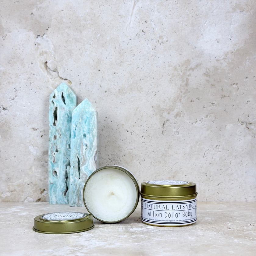 Gold Tin Candle