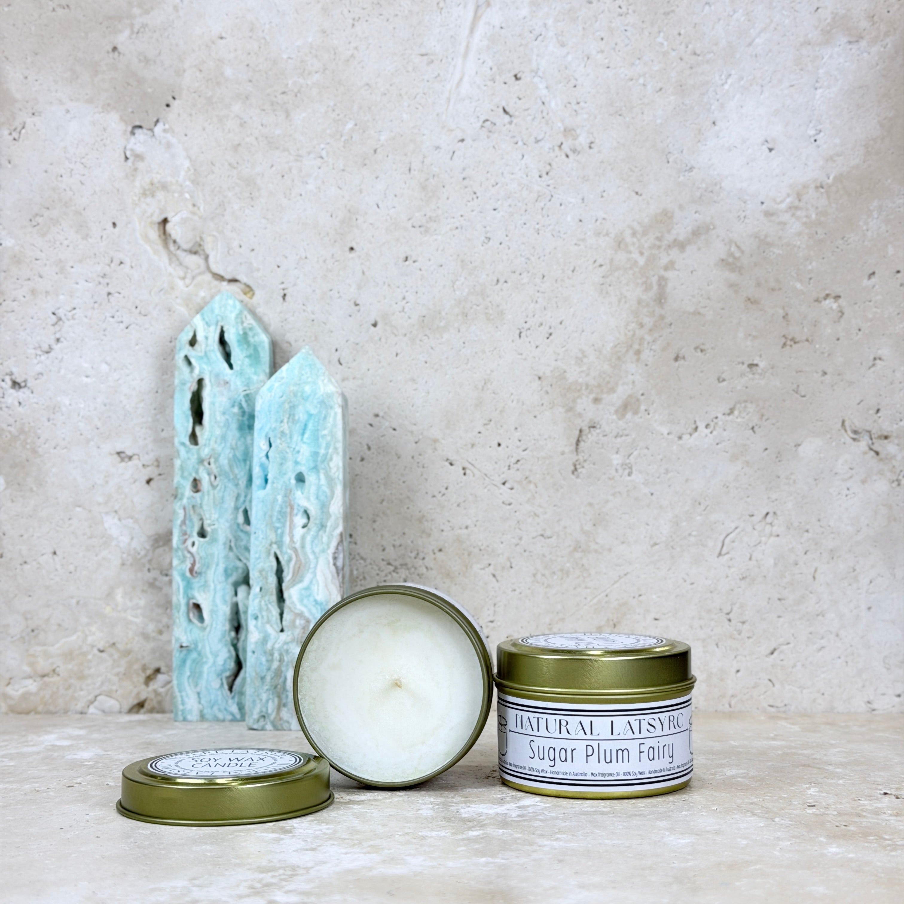 Gold Tin Candle