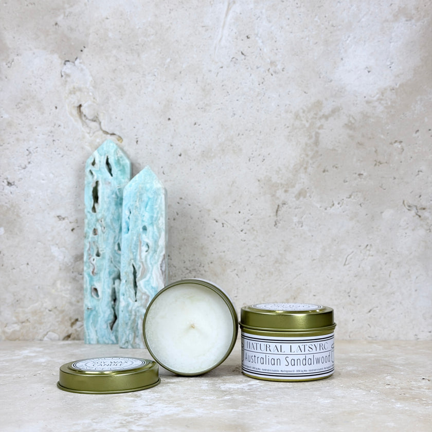 Gold Tin Candle