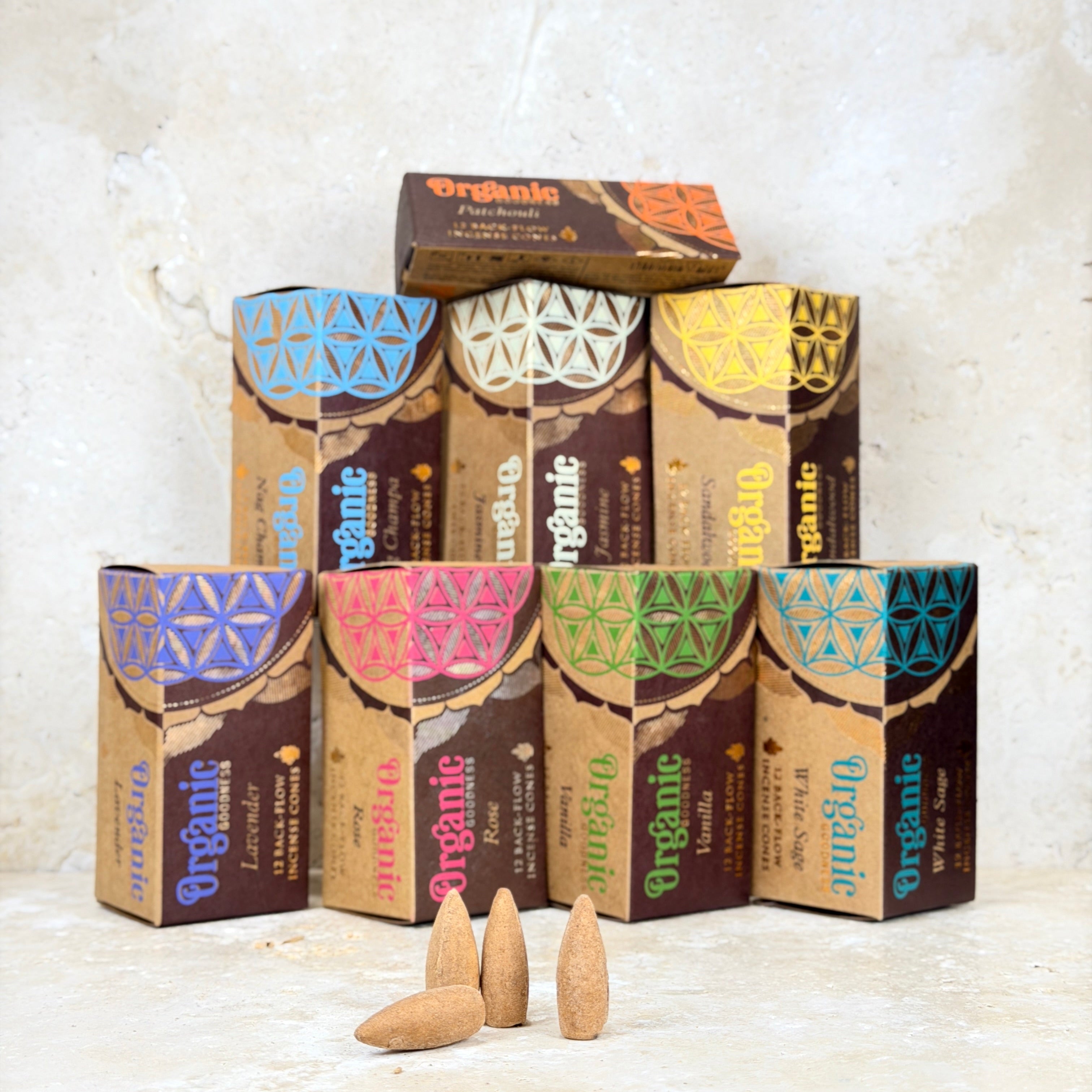 Organic Goodness Backflow Cones