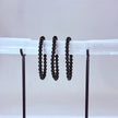Black Obsidian Crystal Bracelet Rounded