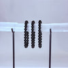Black Tourmaline Crystal Bracelet Rounded