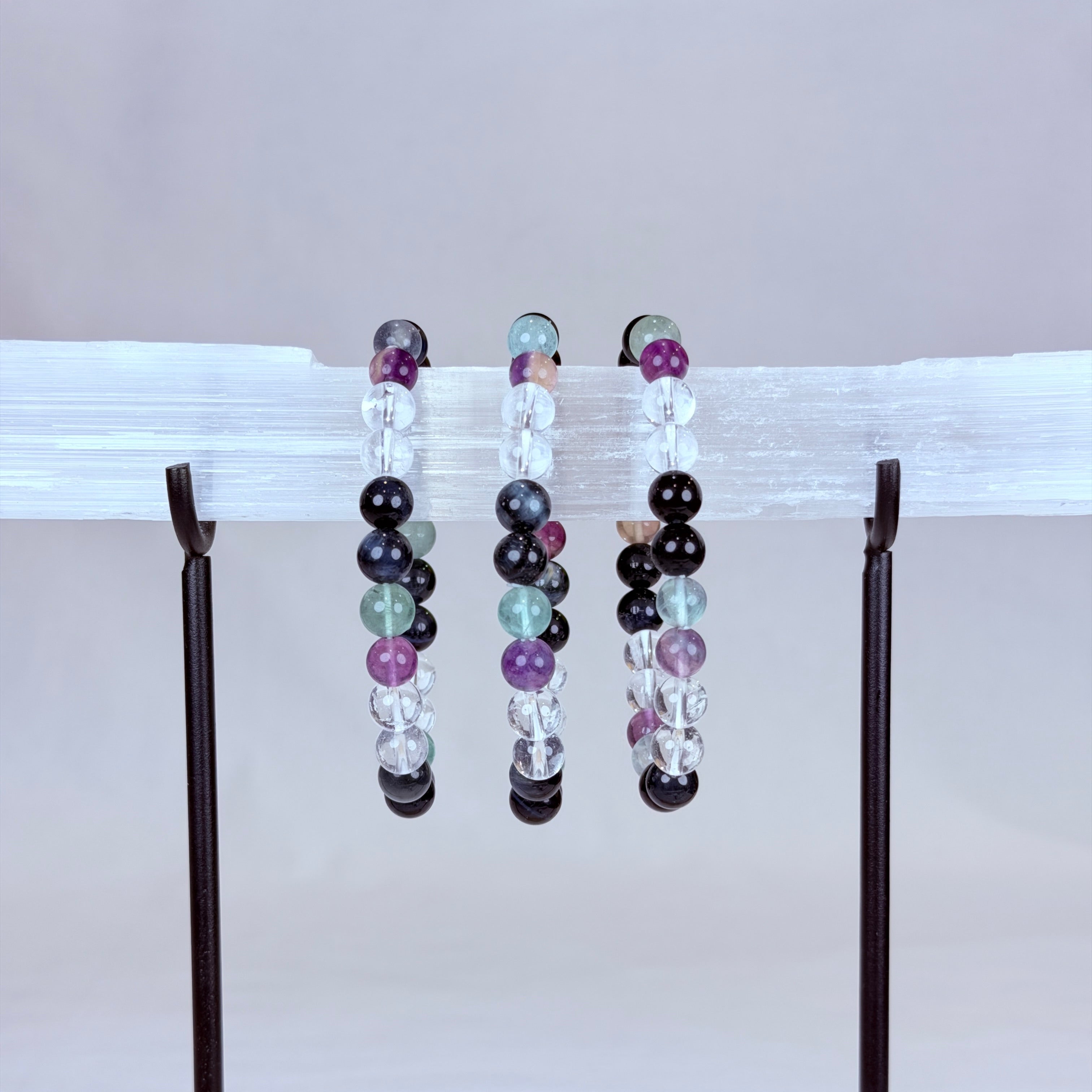 Study & Focus Trinity Crystal Bracelet