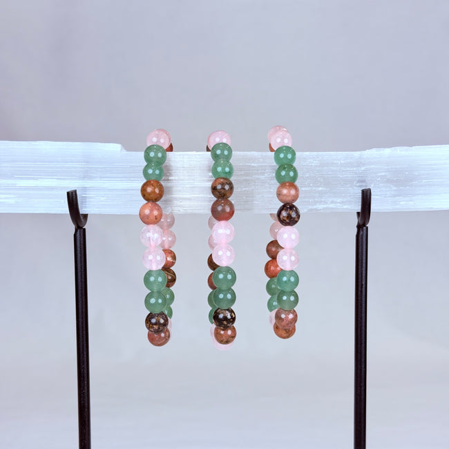 Self Love Trinity Crystal Bracelet