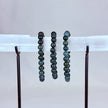 Moss Agate Crystal Bracelet Rounded