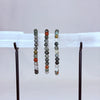African Bloodstone Crystal Bracelet Rounded