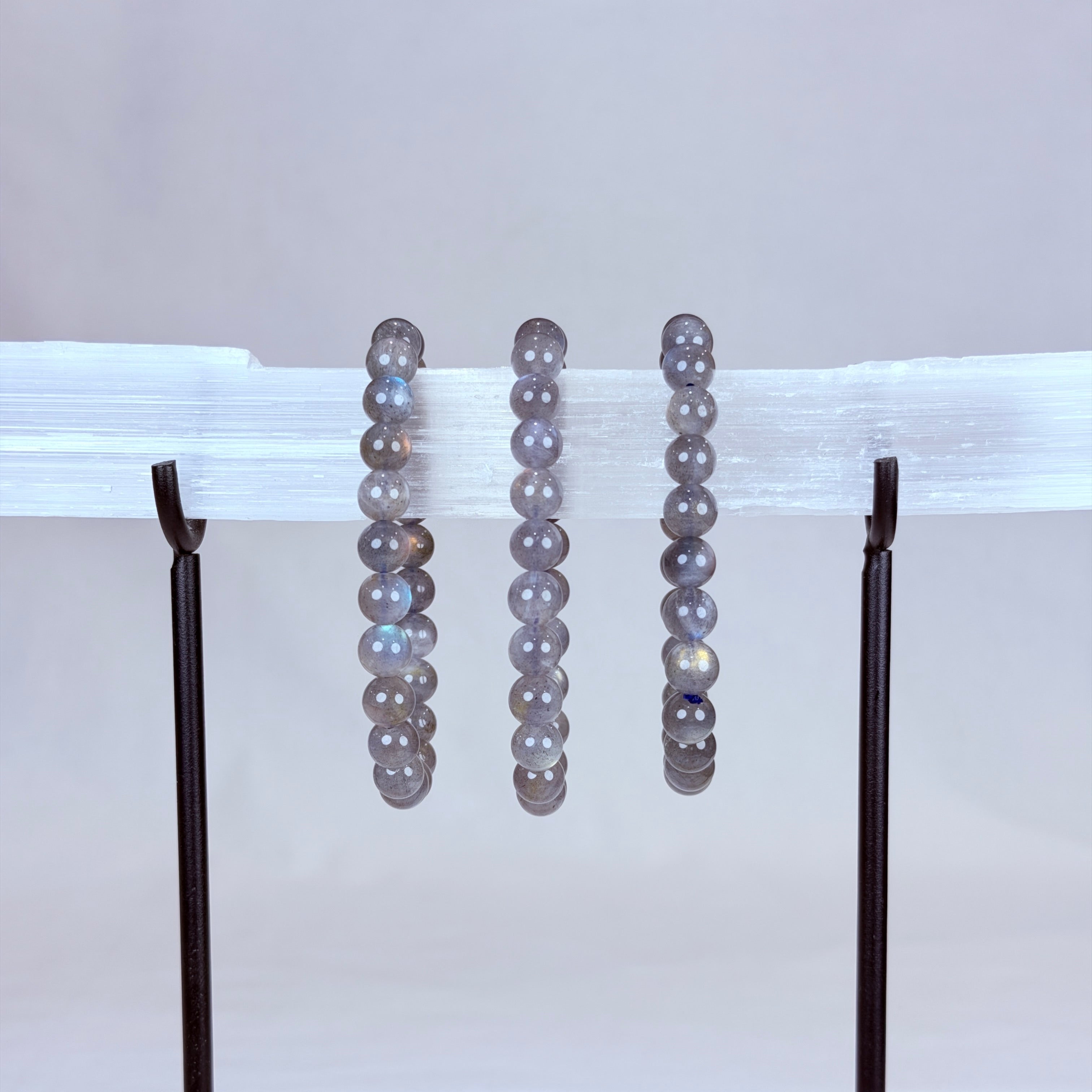 Labradorite Crystal Bracelet Rounded